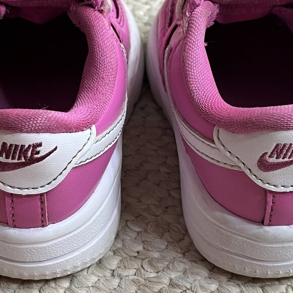 Nike Air Force 1 Toddler Baby Girl Size 5C Pink AF1 Sneakers Shoes FN0236-600 - Picture 4 of 11